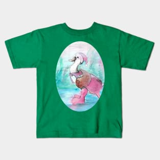 Puddle Christmas 01/12/23 - vintage Christmas inspired designs Kids T-Shirt